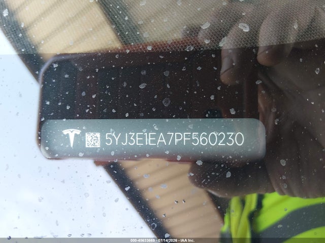 Tesla Model 3 Rear-wheel Drive 2023 5YJ3E1EA7PF560230 Image 9