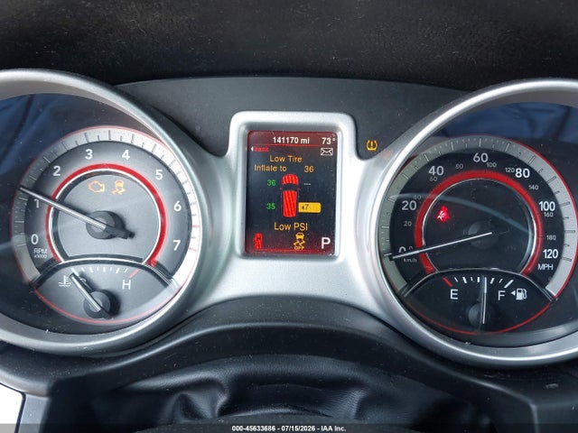 2013 Dodge Journey Sxt მანქანა იყიდება აუქციონზე, vin: 3C4PDDBG1DT593283, აუქციონის ნომერი: 45633686