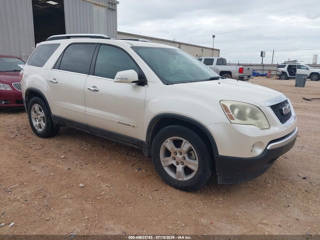 Продаж на аукціоні авто 2008 Gmc Acadia Slt-2, vin: 1GKER337X8J269493, номер лоту: 45633743