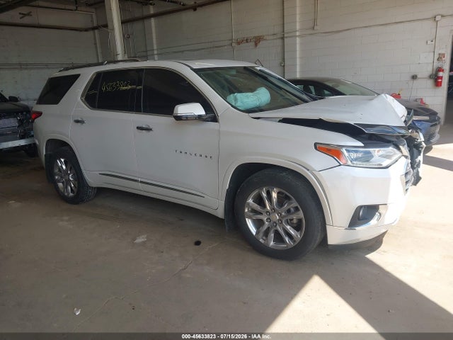 45633823 :رقم المزاد ، 1GNEVKKW8JJ256328 vin ، 2018 Chevrolet Traverse High Country مزاد بيع