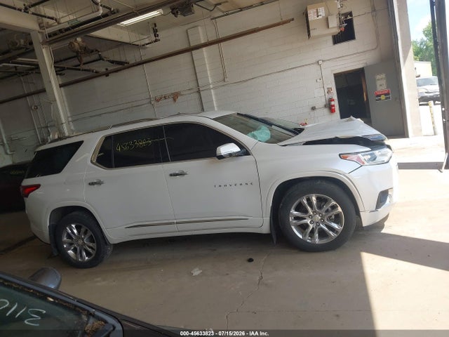 45633823 :رقم المزاد ، 1GNEVKKW8JJ256328 vin ، 2018 Chevrolet Traverse High Country مزاد بيع