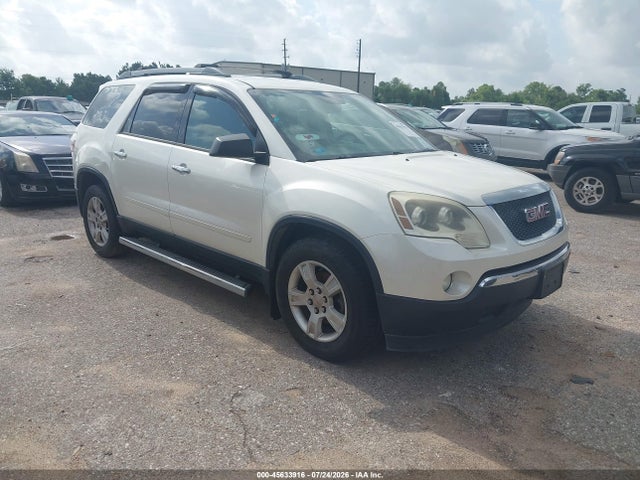 2011 Gmc Acadia Sle მანქანა იყიდება აუქციონზე, vin: 1GKKRPED5BJ200134, აუქციონის ნომერი: 45633916