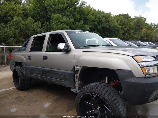 2002 Chevrolet Avalanche 1500 მანქანა იყიდება აუქციონზე, vin: 3GNEK13T22G119301, აუქციონის ნომერი: 45633934
