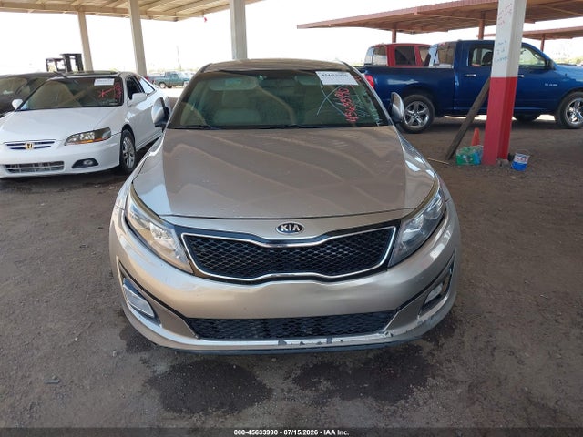 2015 Kia Optima Ex მანქანა იყიდება აუქციონზე, vin: 5XXGN4A71FG417301, აუქციონის ნომერი: 45633990