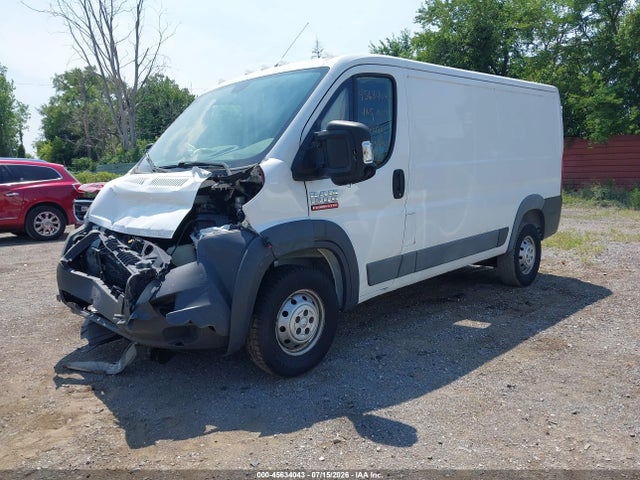 45634043 :رقم المزاد ، 3C6TRVAG9JE110900 vin ، 2018 Ram Promaster 1500 Low Roof 136 Wb مزاد بيع
