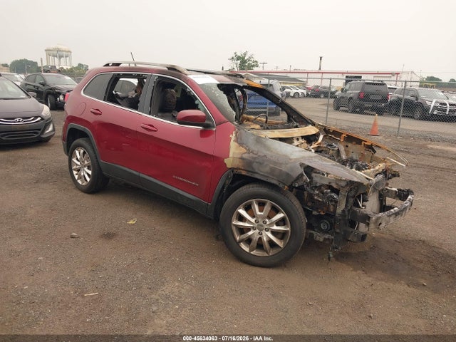 45634063 :رقم المزاد ، 1C4PJMDB3FW533061 vin ، 2015 Jeep Cherokee Limited مزاد بيع