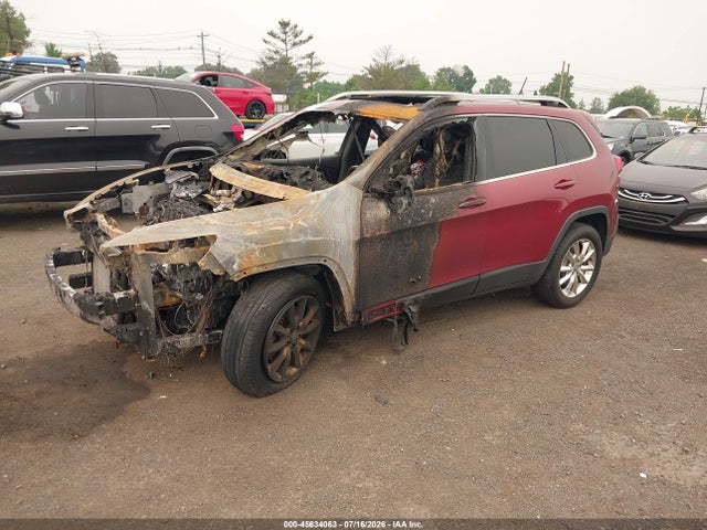 45634063 :رقم المزاد ، 1C4PJMDB3FW533061 vin ، 2015 Jeep Cherokee Limited مزاد بيع