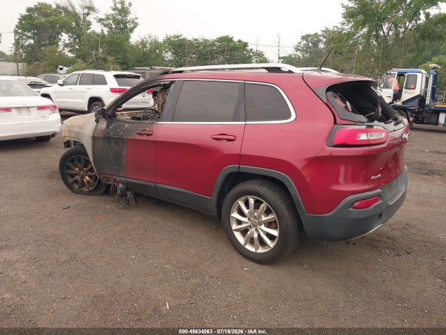 45634063 :رقم المزاد ، 1C4PJMDB3FW533061 vin ، 2015 Jeep Cherokee Limited مزاد بيع