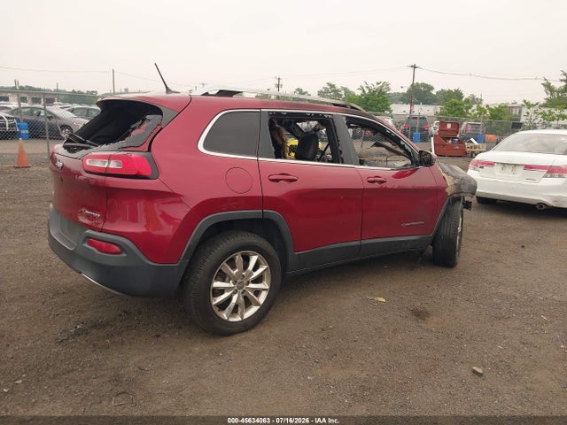45634063 :رقم المزاد ، 1C4PJMDB3FW533061 vin ، 2015 Jeep Cherokee Limited مزاد بيع