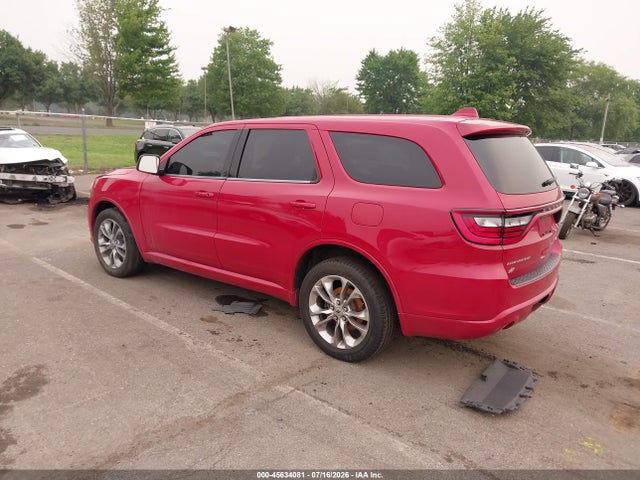 Продажа на аукционе авто 2019 Dodge Durango Gt Plus Awd, vin: 1C4RDJDG9KC664274, номер лота: 45634081