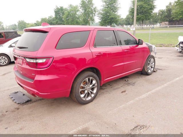 Продажа на аукционе авто 2019 Dodge Durango Gt Plus Awd, vin: 1C4RDJDG9KC664274, номер лота: 45634081