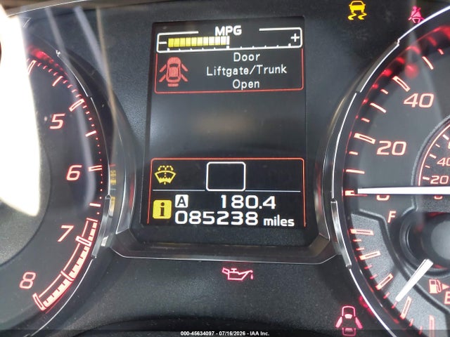 2017 Subaru Wrx Limited მანქანა იყიდება აუქციონზე, vin: JF1VA1J64H9818145, აუქციონის ნომერი: 45634097
