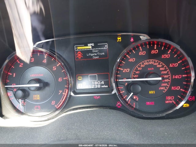 2017 Subaru Wrx Limited მანქანა იყიდება აუქციონზე, vin: JF1VA1J64H9818145, აუქციონის ნომერი: 45634097