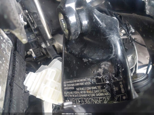 Aukcja sprzedaży 2022 Bmw K1600 B, vin: WB10F6307N6F21427, numer aukcji: 45634114