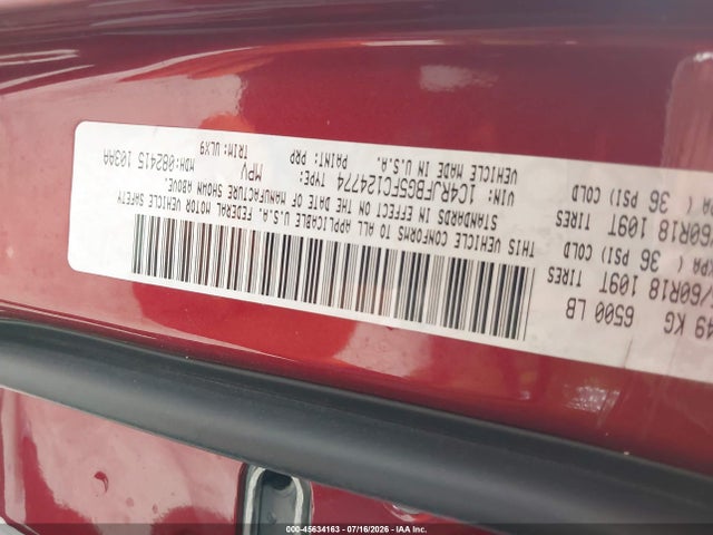 1C4RJFBG5FC124774 Jeep Grand Cherokee Limited