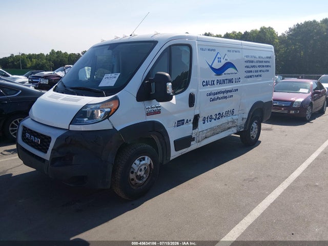 Продажа на аукционе авто 2020 Ram Promaster 1500 Low Roof 136 Wb, vin: 3C6TRVAG0LE119911, номер лота: 45634186