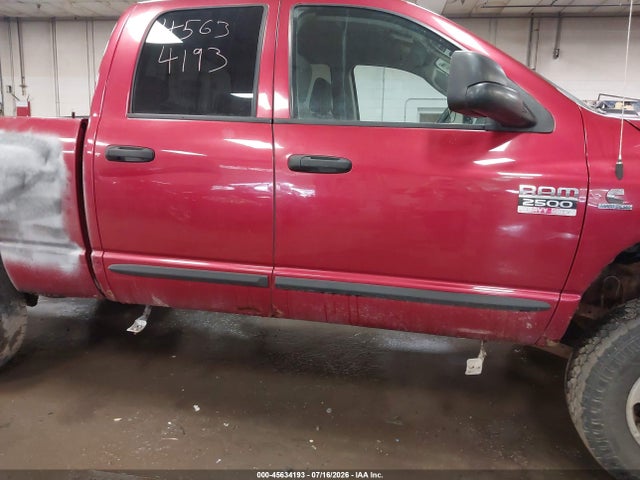 Продаж на аукціоні авто 2007 Dodge Ram 2500 Slt/trx4 Off Road/sport/power Wagon, vin: 1D7KS28A37J607094, номер лоту: 45634193