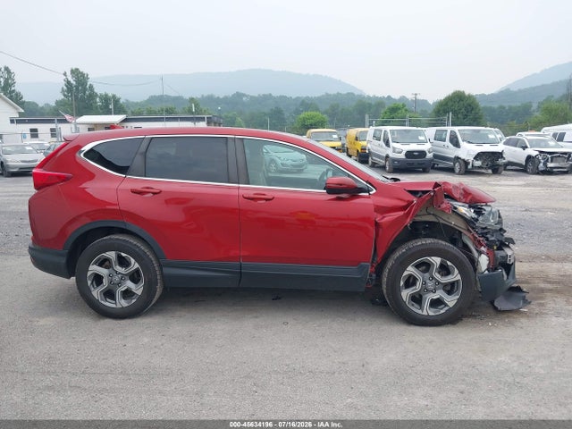 Auction sale of the 2019 Honda Cr-v Ex, vin: 5J6RW2H52KL017136, lot number: 45634196
