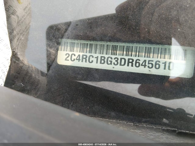 Aukcja sprzedaży 2013 Chrysler Town & Country Touring, vin: 2C4RC1BG3DR645610, numer aukcji: 45634243