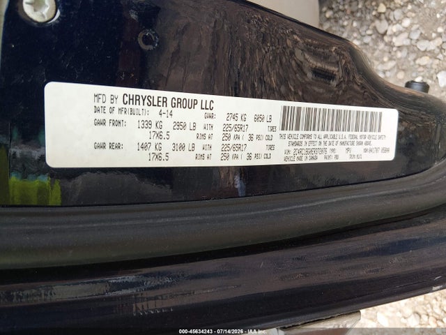 Aukcja sprzedaży 2013 Chrysler Town & Country Touring, vin: 2C4RC1BG3DR645610, numer aukcji: 45634243