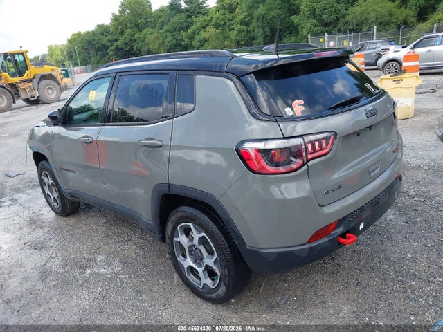 Продаж на аукціоні авто 2022 Jeep Compass Trailhawk 4x4, vin: 3C4NJDDB9NT235805, номер лоту: 45634320