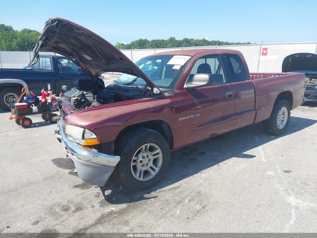 45634354 :رقم المزاد ، 1B7GL22X11S279038 vin ، 2001 Dodge Dakota Slt/sport مزاد بيع