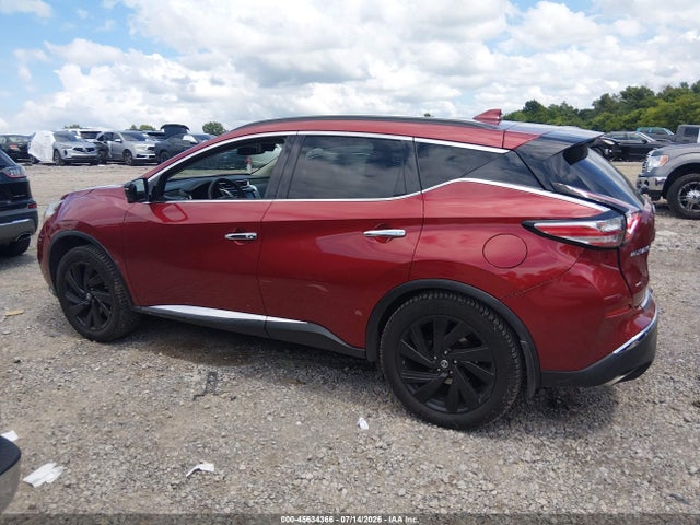 45634366 :رقم المزاد ، 5N1AZ2MG1HN170133 vin ، 2017 Nissan Murano Platinum مزاد بيع