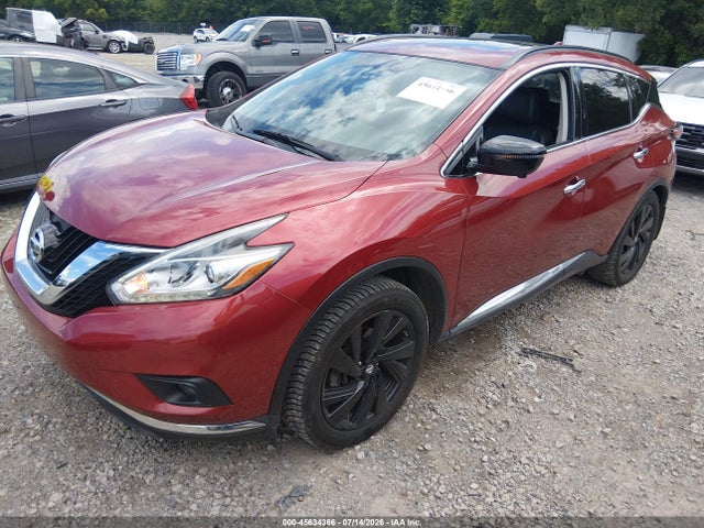 45634366 :رقم المزاد ، 5N1AZ2MG1HN170133 vin ، 2017 Nissan Murano Platinum مزاد بيع