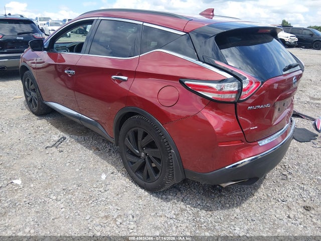 45634366 :رقم المزاد ، 5N1AZ2MG1HN170133 vin ، 2017 Nissan Murano Platinum مزاد بيع