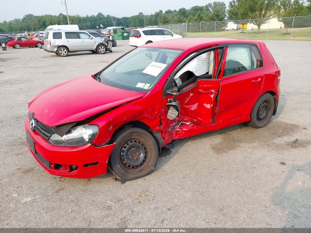 2014 Volkswagen Golf 2.5l (a6) (no Longer Orderable) მანქანა იყიდება აუქციონზე, vin: WVWDB7AJ6EW010144, აუქციონის ნომერი: 45634411