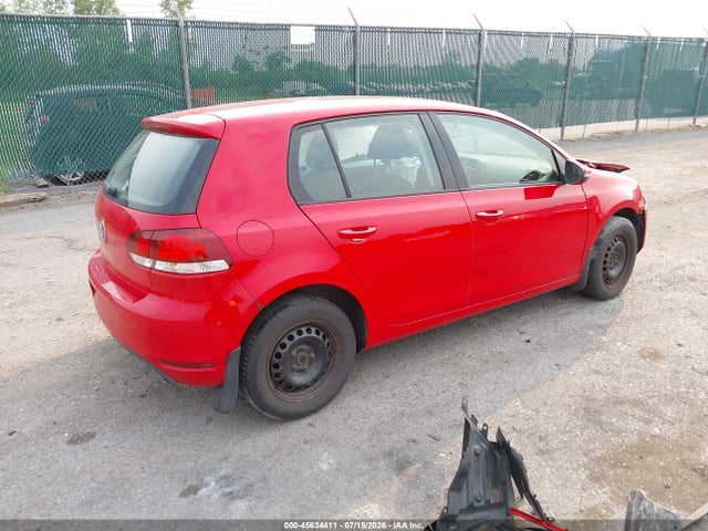 2014 Volkswagen Golf 2.5l (a6) (no Longer Orderable) მანქანა იყიდება აუქციონზე, vin: WVWDB7AJ6EW010144, აუქციონის ნომერი: 45634411