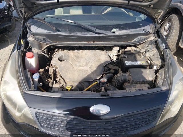 2013 Kia Rio Lx მანქანა იყიდება აუქციონზე, vin: KNADM4A3XD6241778, აუქციონის ნომერი: 45634433