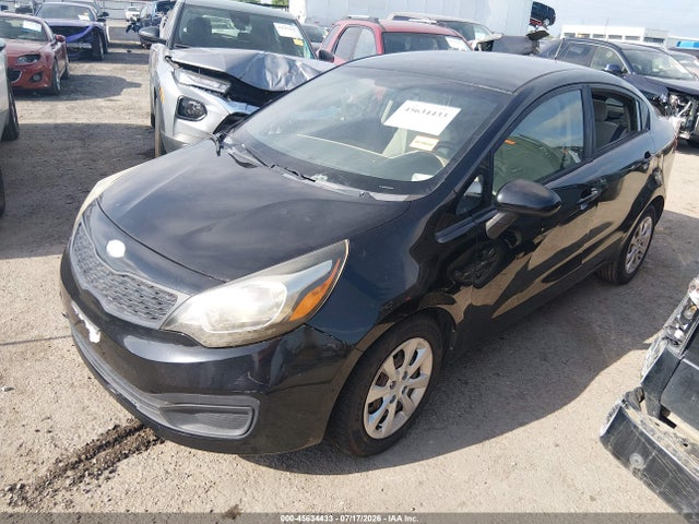 2013 Kia Rio Lx მანქანა იყიდება აუქციონზე, vin: KNADM4A3XD6241778, აუქციონის ნომერი: 45634433