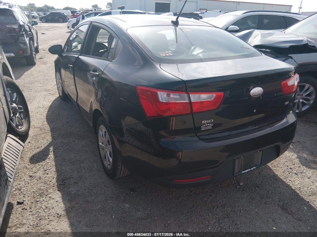 2013 Kia Rio Lx მანქანა იყიდება აუქციონზე, vin: KNADM4A3XD6241778, აუქციონის ნომერი: 45634433