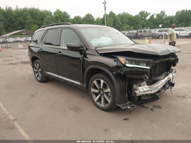 45634499 :رقم المزاد ، 5FNYG1H85SB040352 vin ، 2025 Honda Pilot Elite مزاد بيع