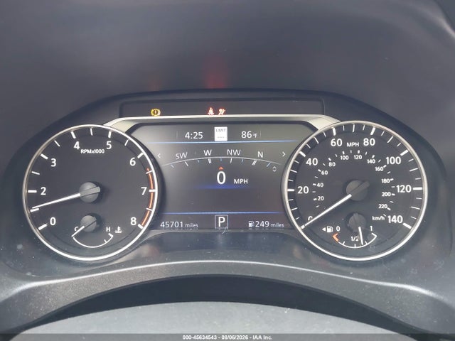 45634543 :رقم المزاد ، 1N4BL4DW4PN376354 vin ، 2023 Nissan Altima Sv Intelligent Awd مزاد بيع