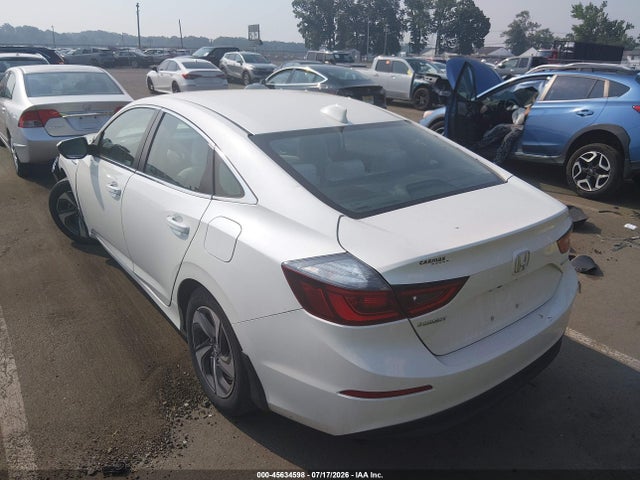 Aukcja sprzedaży 2019 Honda Insight Ex, vin: 19XZE4F54KE001276, numer aukcji: 45634598
