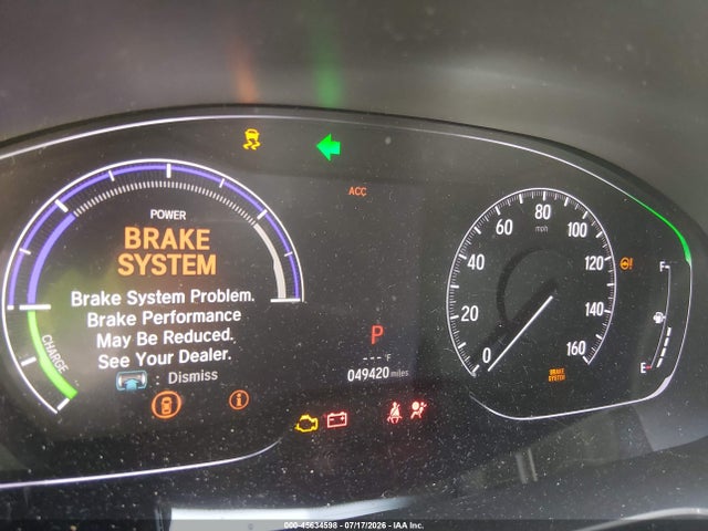 Aukcja sprzedaży 2019 Honda Insight Ex, vin: 19XZE4F54KE001276, numer aukcji: 45634598