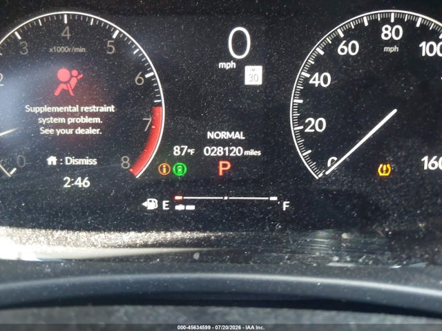 2025 Honda Civic Sedan Sport მანქანა იყიდება აუქციონზე, vin: 19XFL2H88SE011135, აუქციონის ნომერი: 45634599