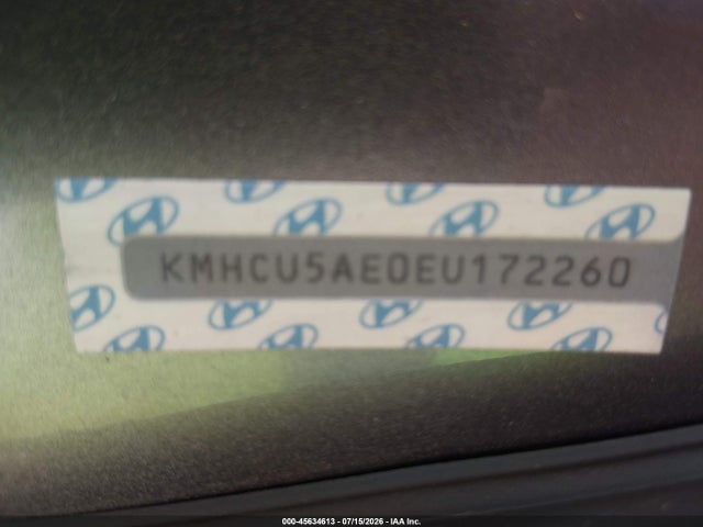 Aukcja sprzedaży 2014 Hyundai Accent Se, vin: KMHCU5AE0EU172260, numer aukcji: 45634613