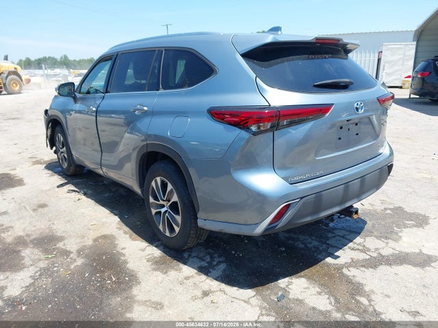 Aukcja sprzedaży 2021 Toyota Highlander Hybrid Xle, vin: 5TDGBRCH2MS067040, numer aukcji: 45634632