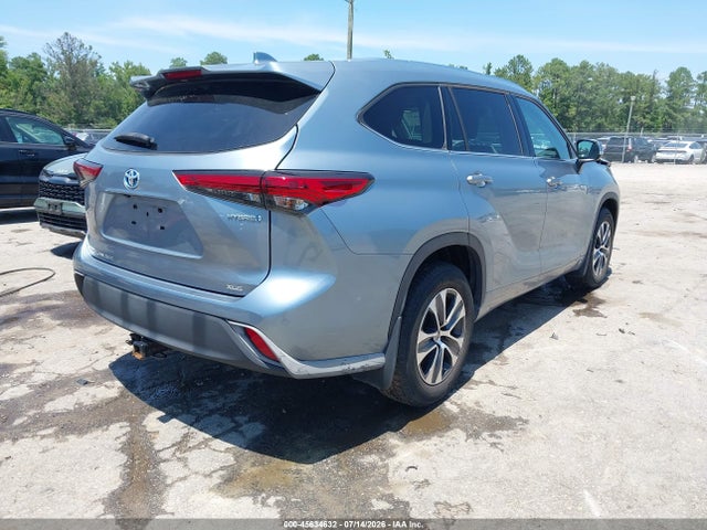 Aukcja sprzedaży 2021 Toyota Highlander Hybrid Xle, vin: 5TDGBRCH2MS067040, numer aukcji: 45634632