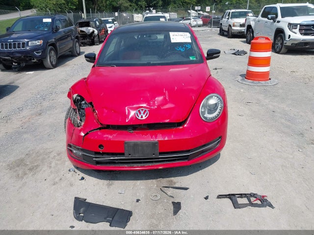 45634635 :رقم المزاد ، 3VWV67AT6DM662302 vin ، 2013 Volkswagen Beetle 2.0t Turbo مزاد بيع