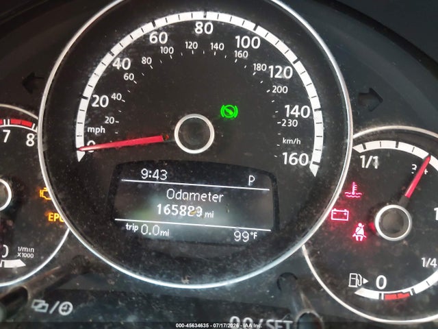 45634635 :رقم المزاد ، 3VWV67AT6DM662302 vin ، 2013 Volkswagen Beetle 2.0t Turbo مزاد بيع