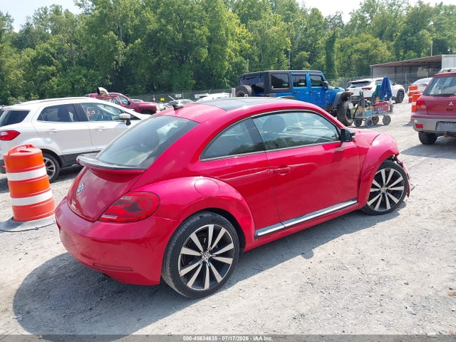 45634635 :رقم المزاد ، 3VWV67AT6DM662302 vin ، 2013 Volkswagen Beetle 2.0t Turbo مزاد بيع