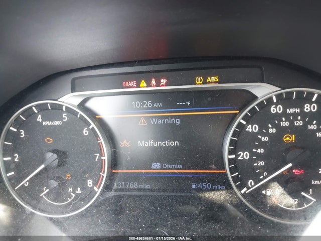45634681 :رقم المزاد ، 1N4BL4BV3KC255913 vin ، 2019 Nissan Altima 2.5 S مزاد بيع