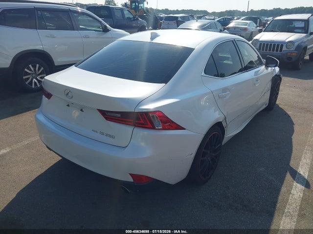 45634698 :رقم المزاد ، JTHCF1D29F5018617 vin ، 2015 Lexus Is 250 مزاد بيع