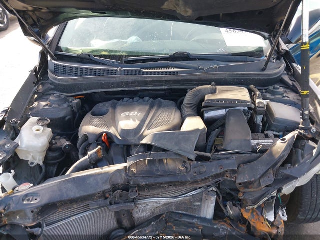 2014 Hyundai Sonata Gls მანქანა იყიდება აუქციონზე, vin: 5NPEB4AC2EH836709, აუქციონის ნომერი: 45634772