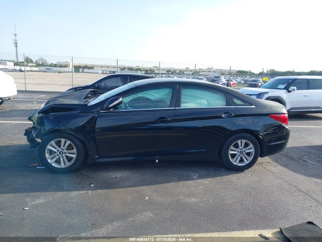 2014 Hyundai Sonata Gls მანქანა იყიდება აუქციონზე, vin: 5NPEB4AC2EH836709, აუქციონის ნომერი: 45634772