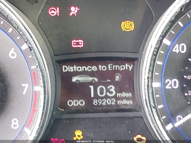 2014 Hyundai Sonata Gls მანქანა იყიდება აუქციონზე, vin: 5NPEB4AC2EH836709, აუქციონის ნომერი: 45634772